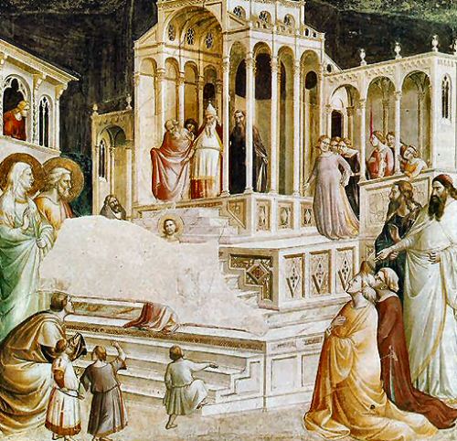 La Presentación de la Virgen, Taddeo Gaddi 1332-3